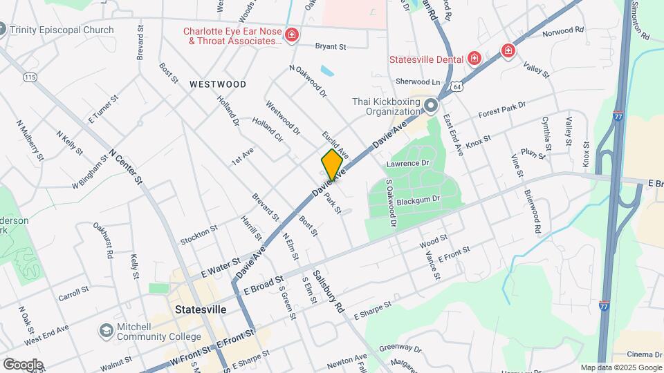 610 Davie Ave Map and Location Details