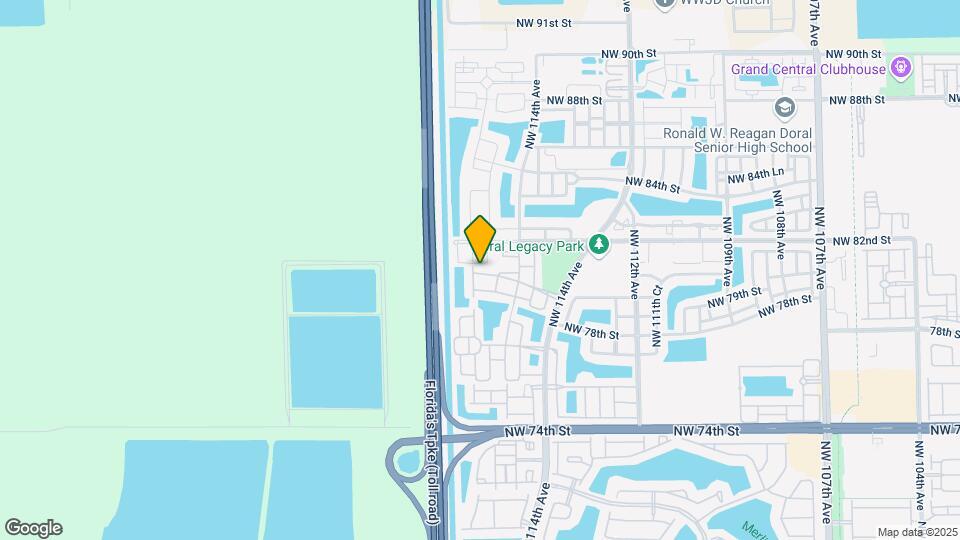11573 NW 80th St Map and Location Details