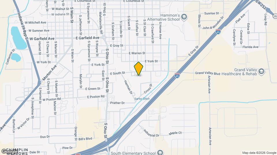 1170 Leota Dr Map and Location Details