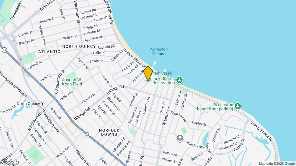 160 Vassall St Map and Location Details