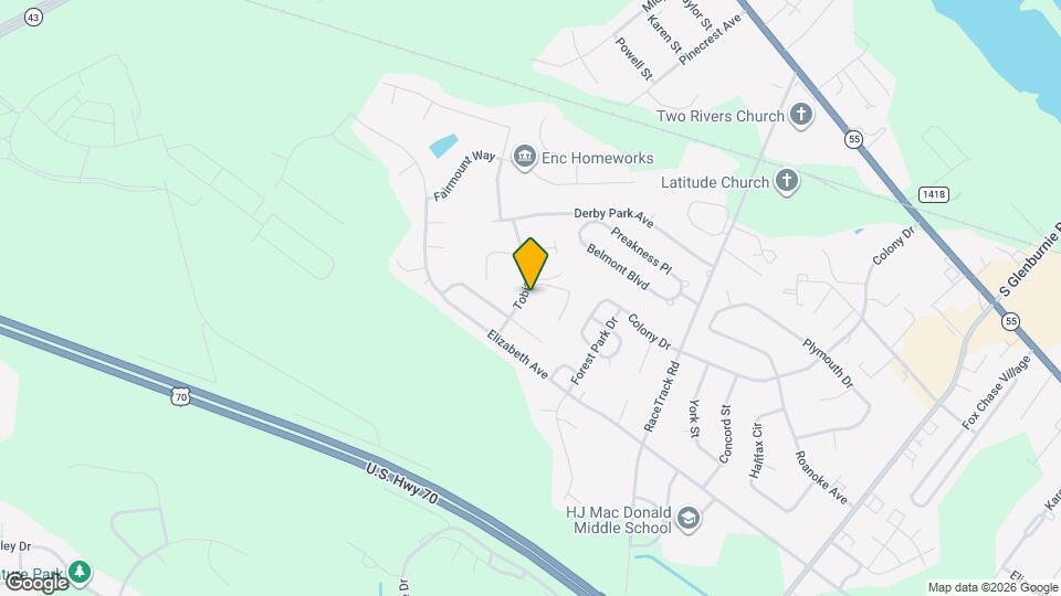 210 Tobiano Dr Map and Location Details