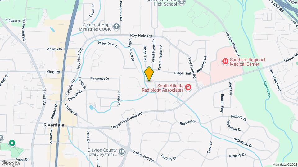 305 River Oak Dr Map and Location Details