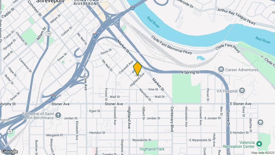 404 Highland Ave Mapa y Detalles de la Ubicación