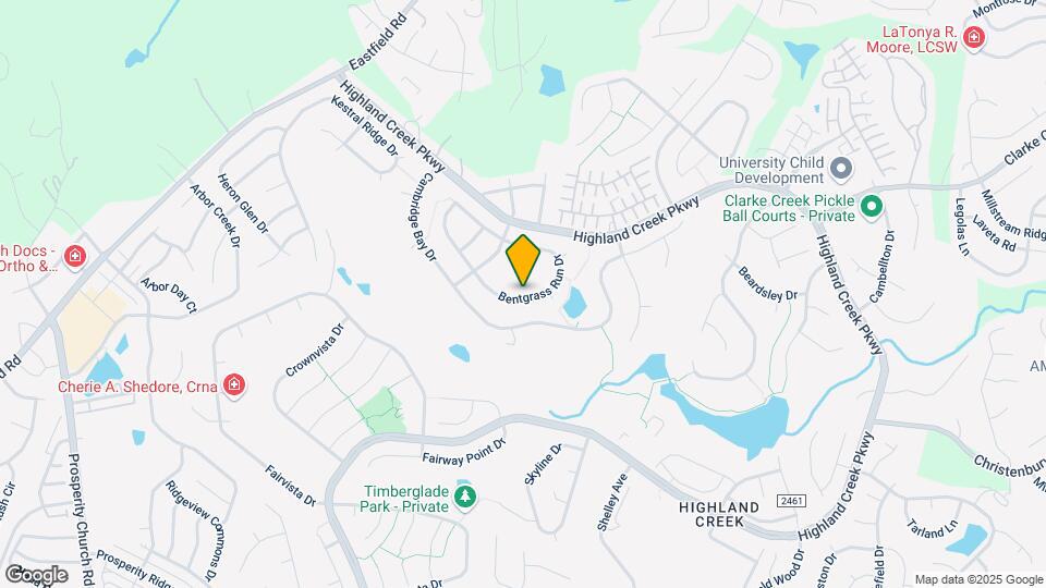 5211 Bentgrass Run Dr Map and Location Details