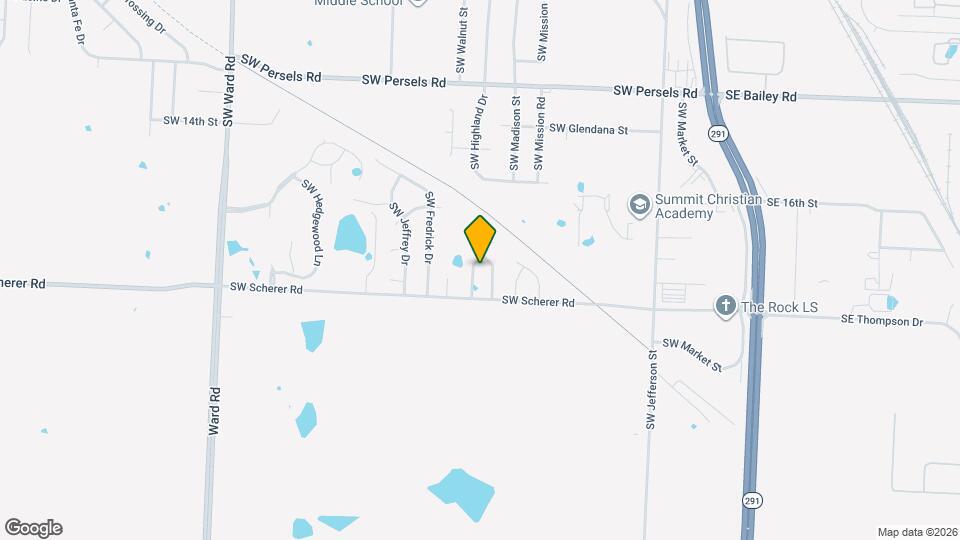 1623 SW Shelby Dr Map and Location Details