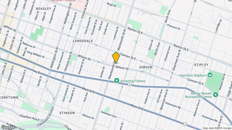 511 Wilson St Map and Location Details