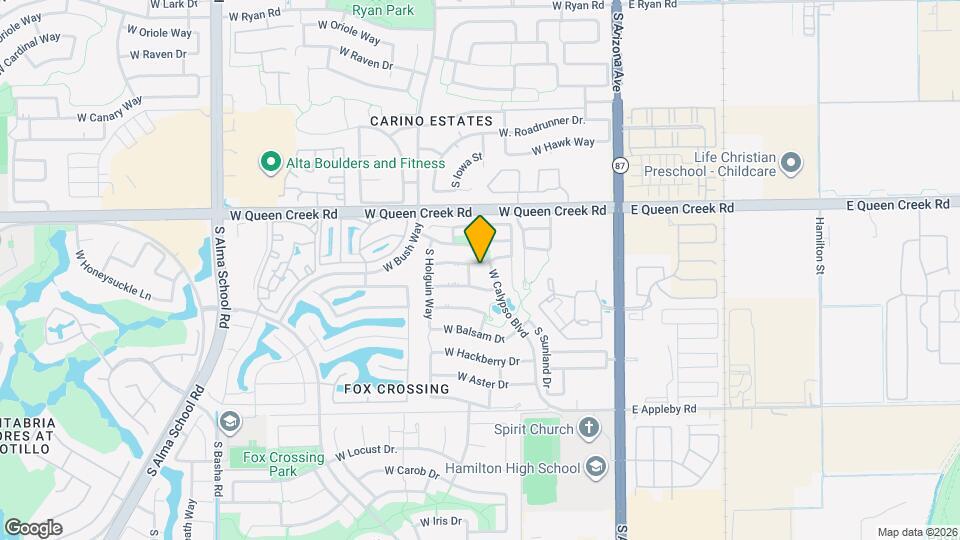 363 W Lantana Pl Map and Location Details