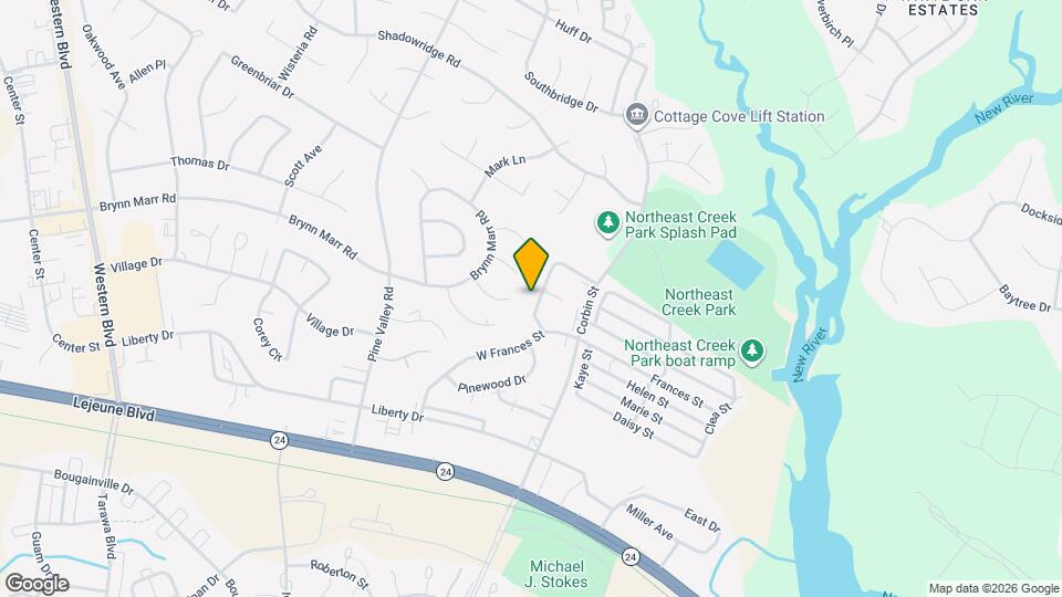 117 Pine Crest Dr Map and Location Details