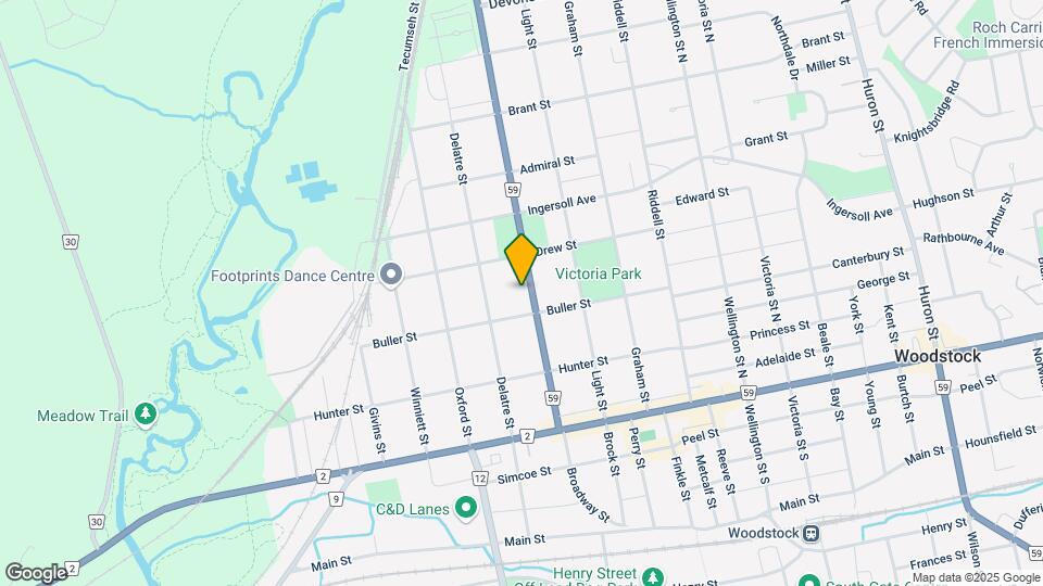 119 Vansittart Av Map and Location Details
