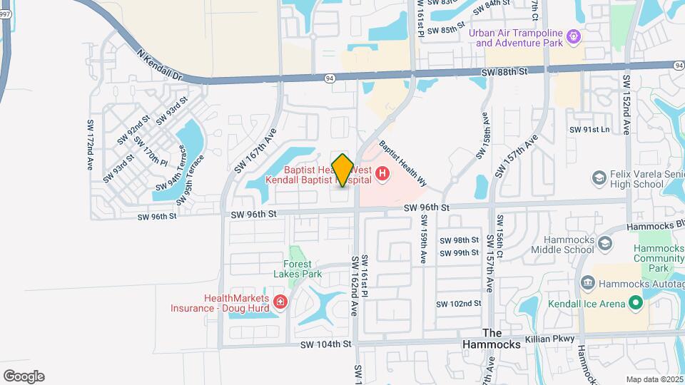 16244 SW 95th St Map and Location Details
