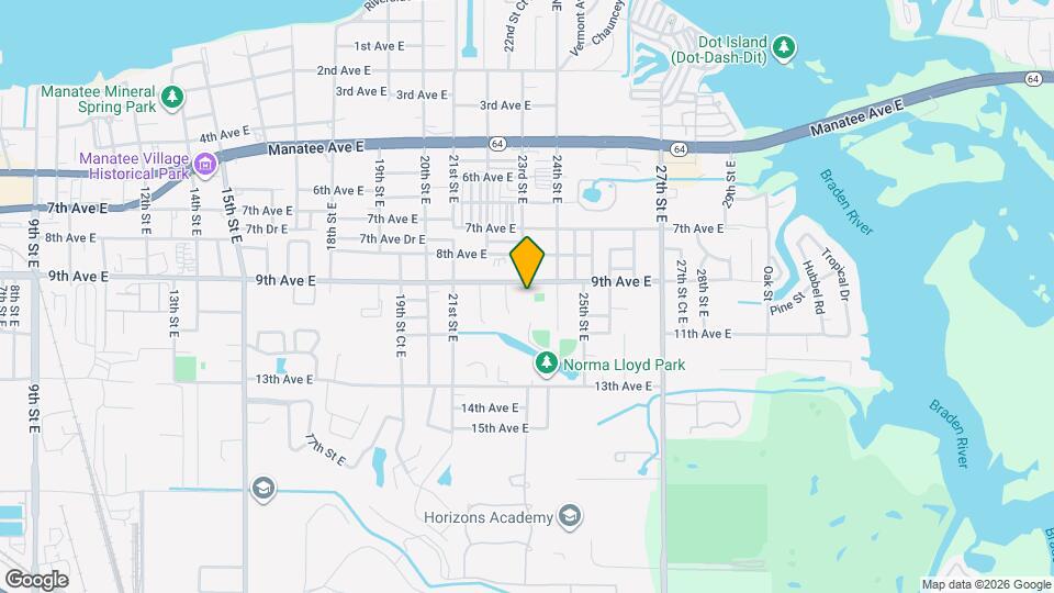 920 23rd St E Map and Location Details