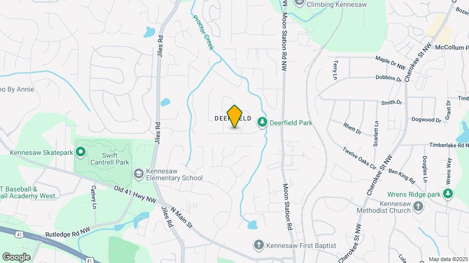2460 Deerfield Dr Map and Location Details
