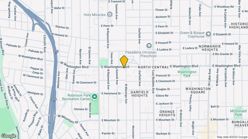 1315 N Marengo Ave Map and Location Details