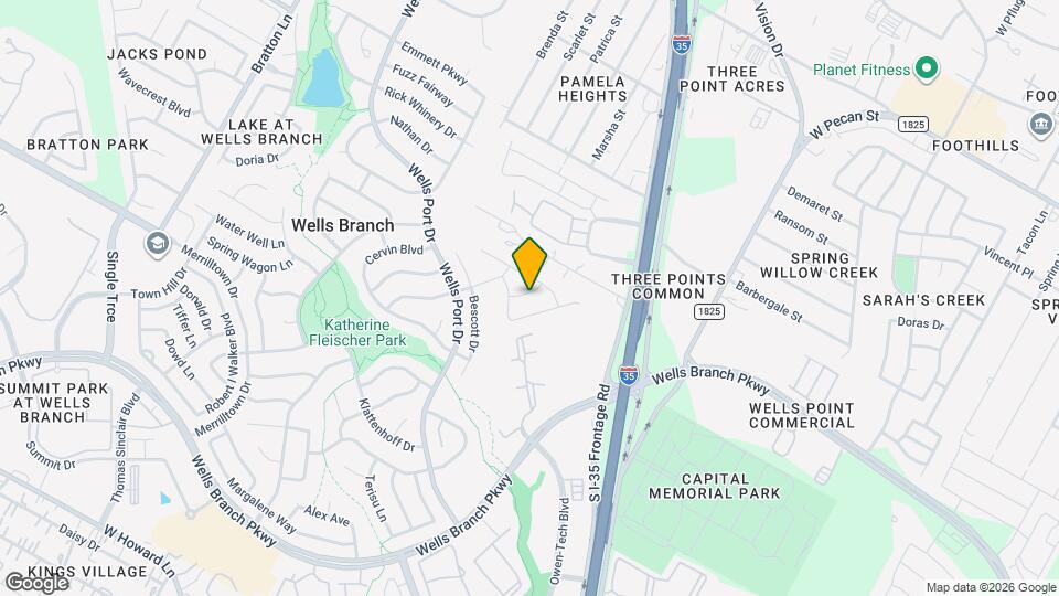 1813 Parralena Ln Map and Location Details