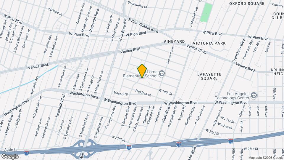 1782 S Rimpau Blvd, Unit 1782 Map and Location Details