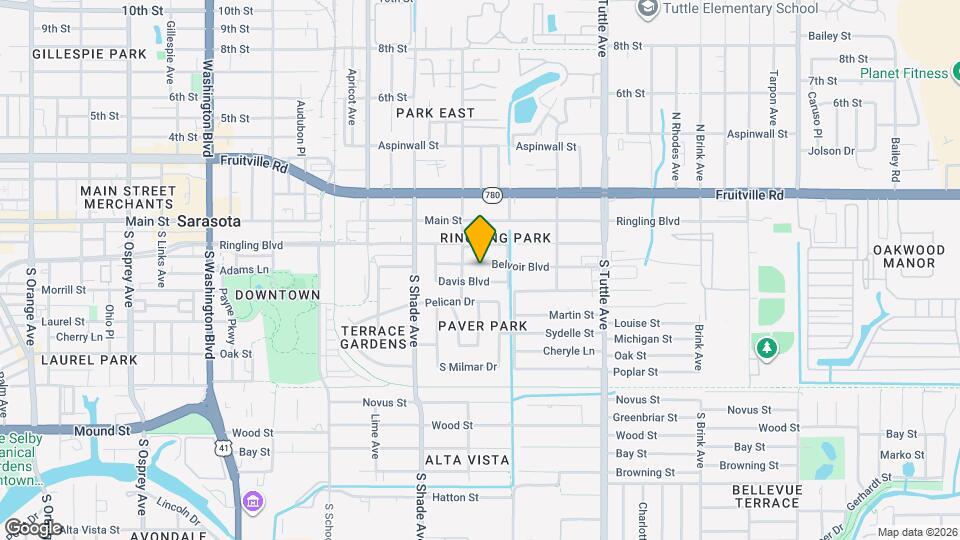 2532 Belvoir Blvd Map and Location Details