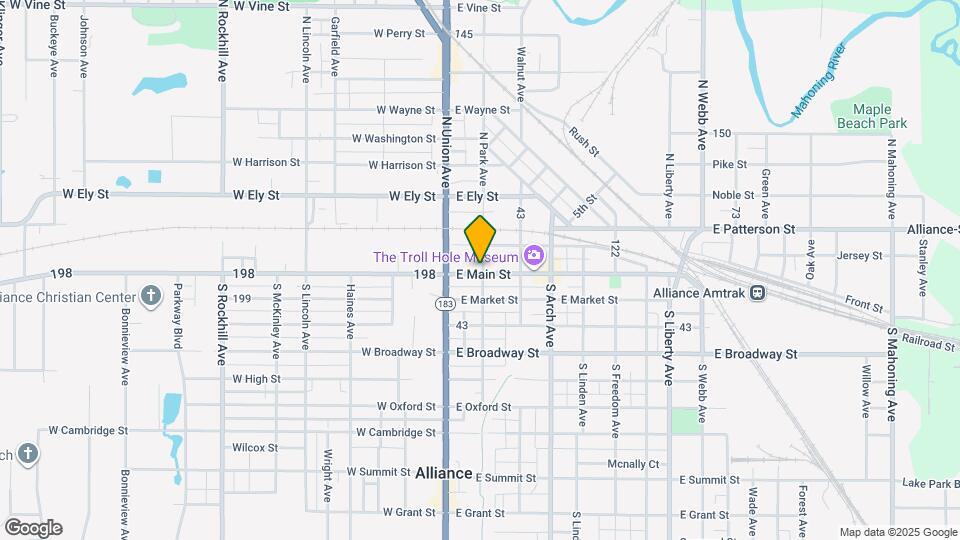 70 E Main St Map and Location Details