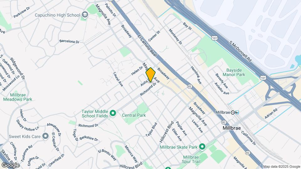 270 Richmond Dr Mapa y Detalles de la Ubicación