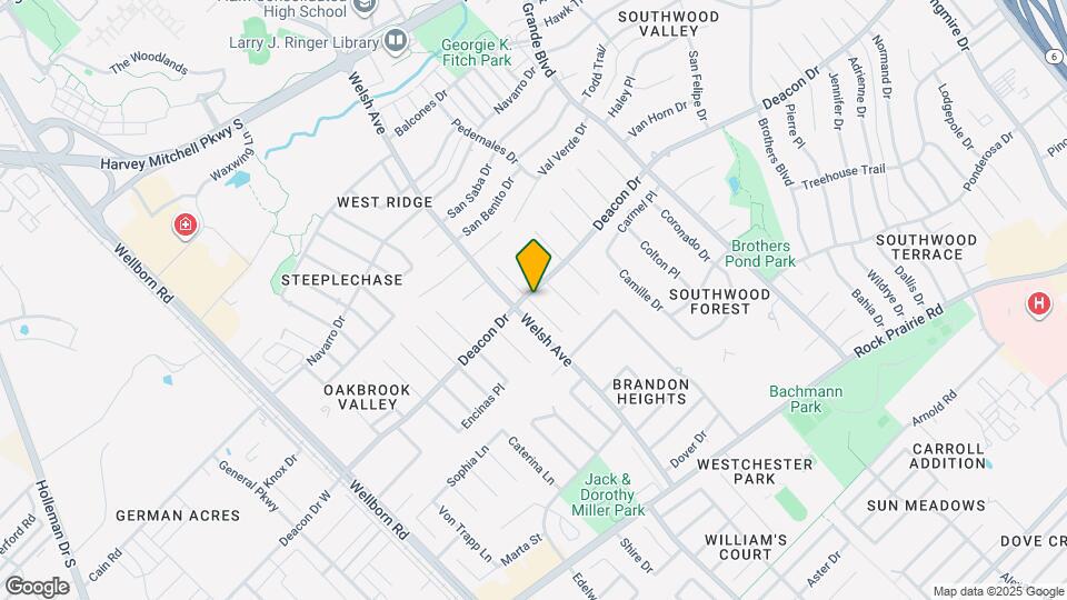 2901 Pueblo Ct S Map and Location Details