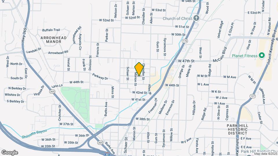 816 W 45th St Map and Location Details