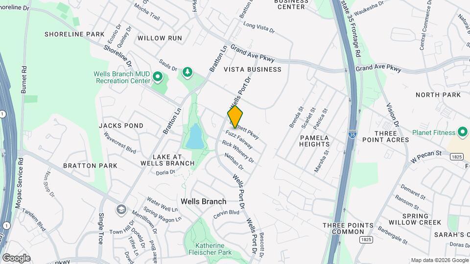 2302 Fuzz Fairway Map and Location Details