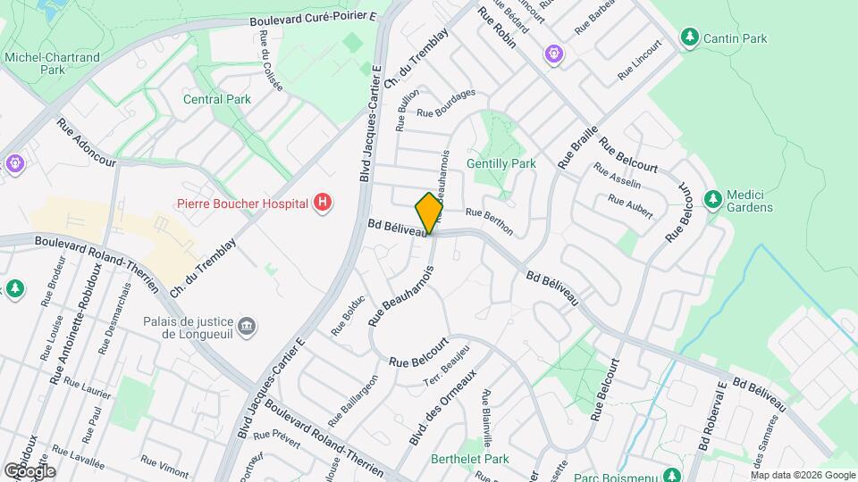 1475 Beauharnois St Map and Location Details