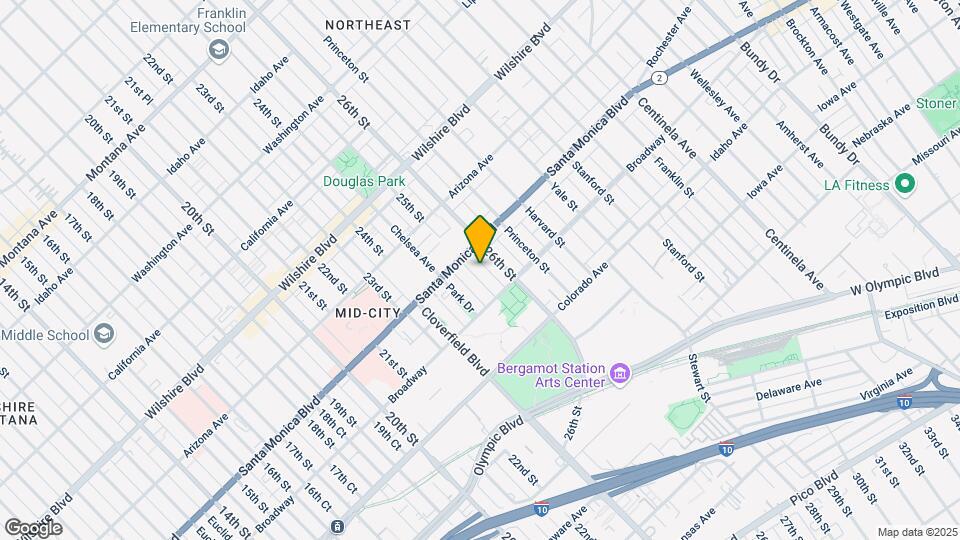 1423 25th St Mapa y Detalles de la Ubicación