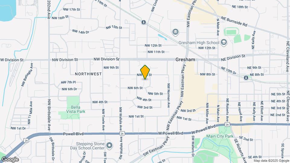 6231 SE 21st St Map and Location Details