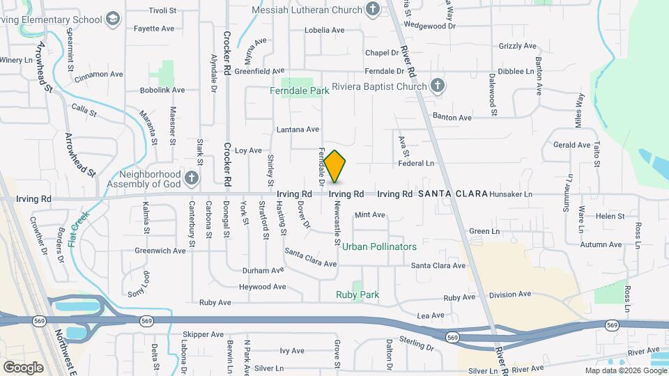 355 Irving Rd Map and Location Details