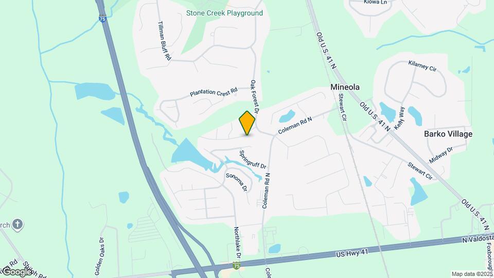 4311 Mossy Creek Rd Map and Location Details
