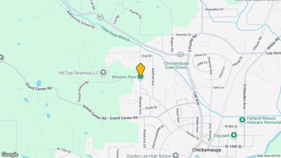 208 Wheeler Ave Map and Location Details