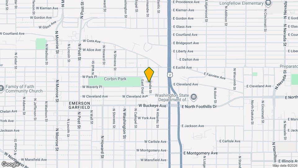 206 W Waverly Pl Mapa y Detalles de la Ubicación