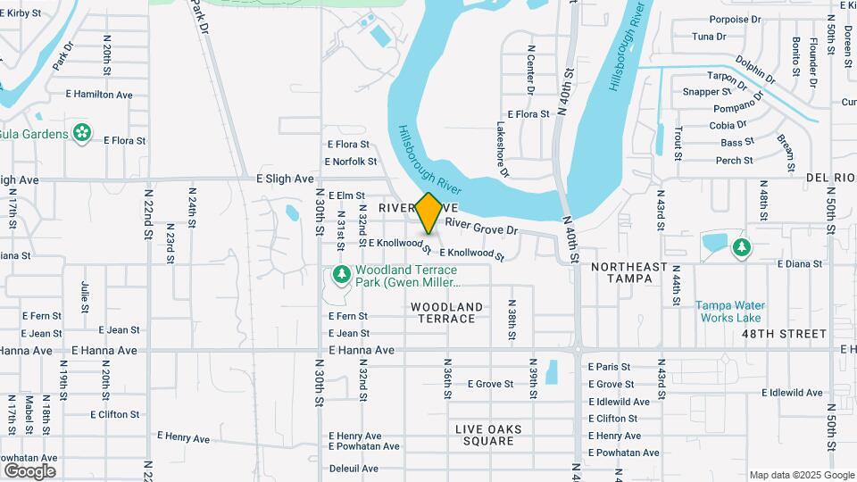 3408 E Knollwood St Map and Location Details