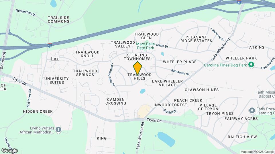 2516 Farlow Gap Ln Map and Location Details