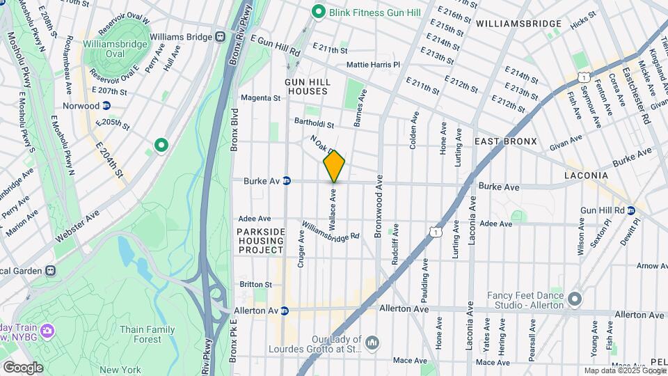 3050 Wallace Ave Map and Location Details