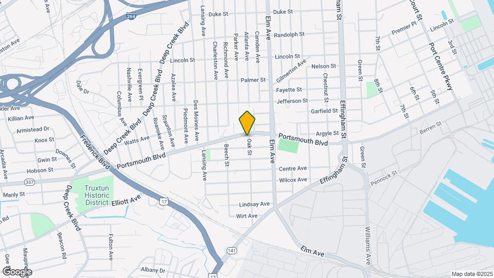 1401 Portsmouth Blvd Map and Location Details