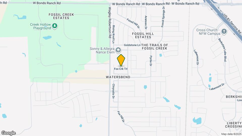10200 Fox Haven Ct Map and Location Details