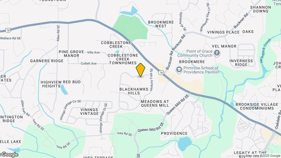 6011 Blackhawk Ct SE Map and Location Details