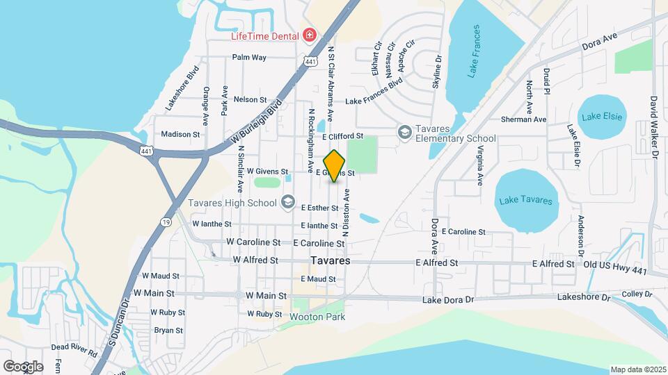 712 N Saint Clair Abrams Ave Map and Location Details