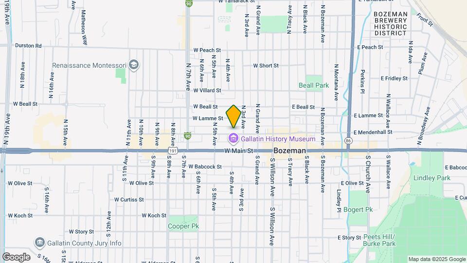317 W Mendenhall St Map and Location Details