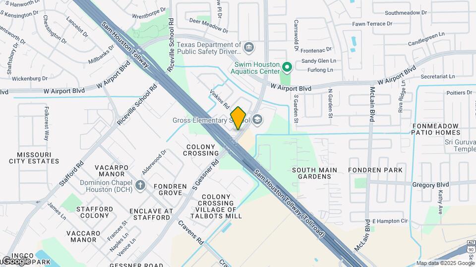 8713 Village of Fondren Map and Location Details