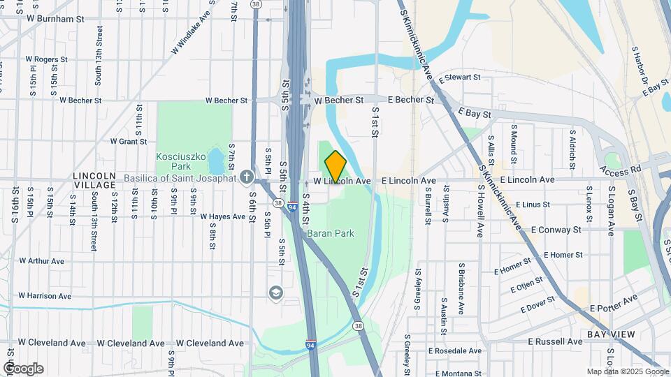 245 W Lincoln Ave, Unit Upper Mapa y Detalles de la Ubicación