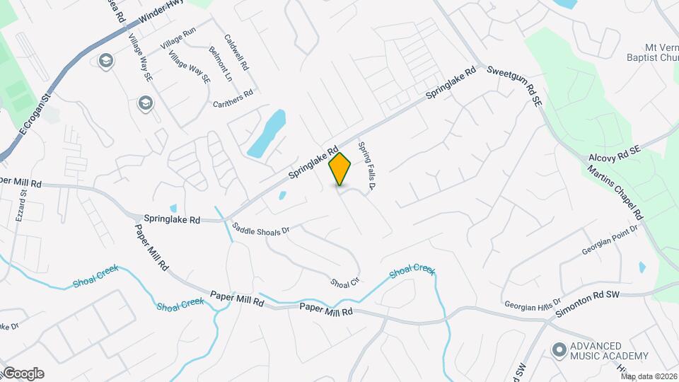 380 Ashland Manor Dr Mapa y Detalles de la Ubicación