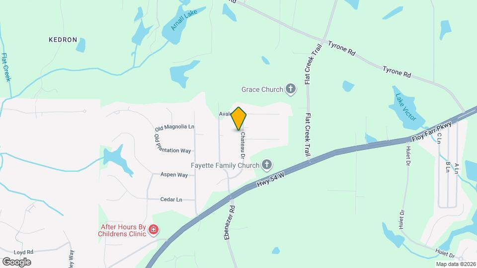 231 Chateau Dr Map and Location Details