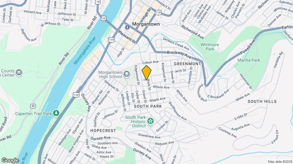 306 Park St, Unit 3 Map and Location Details