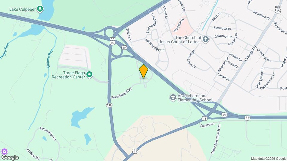 Frienship Heights Apartments and Nearby Culpeper Apartments For Rent