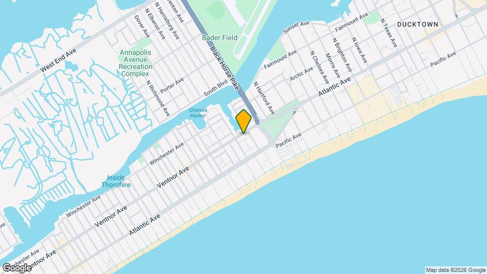 3808 Ventnor Ave Map and Location Details