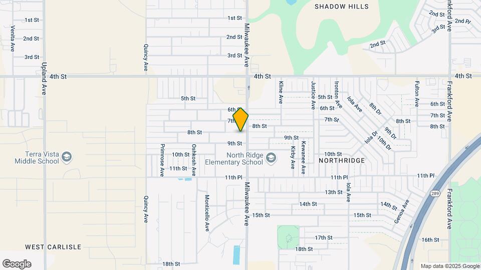 6505 8th St Map and Location Details