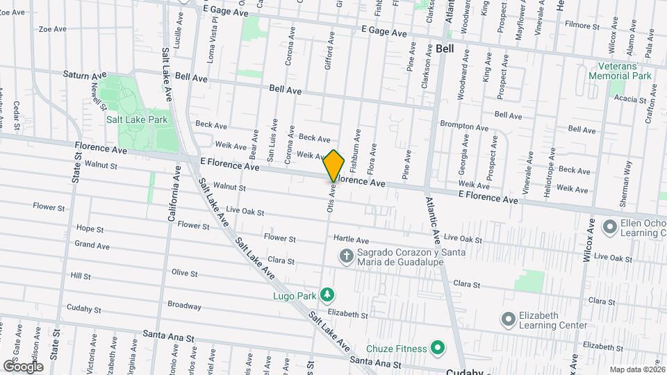 7210 Otis Ave Map and Location Details