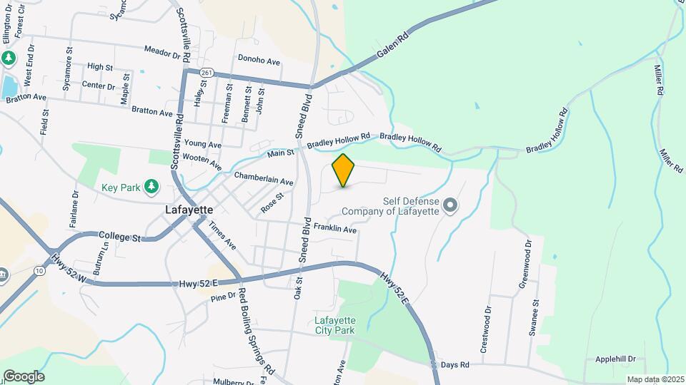 210 Cherokee Dr Map and Location Details